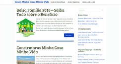 Desktop Screenshot of caixaminhacasaminhavida.com